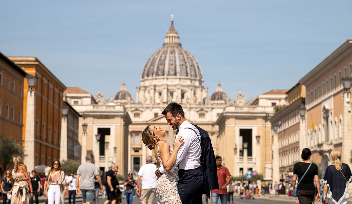 Ηλίας & Αριάδνη - Ρώμη : Real Wedding by Jordan Photography