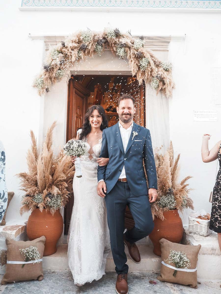 Spiros & Dimitra - Koufonisia Cyclades : Real Wedding by One Way Art