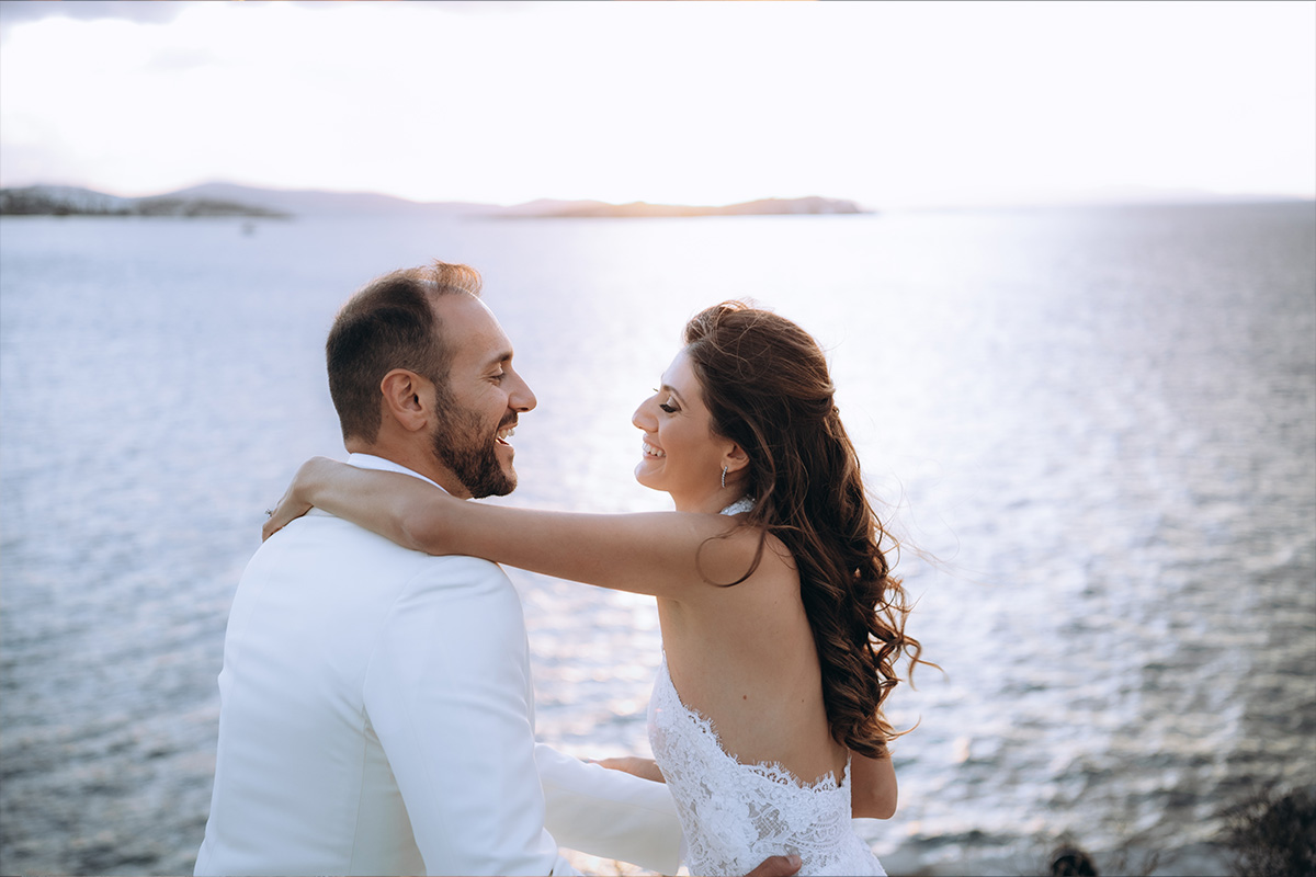Σάκης & Μαριάνθη - Μύκονος : Real Wedding by Chatzidakis Photography