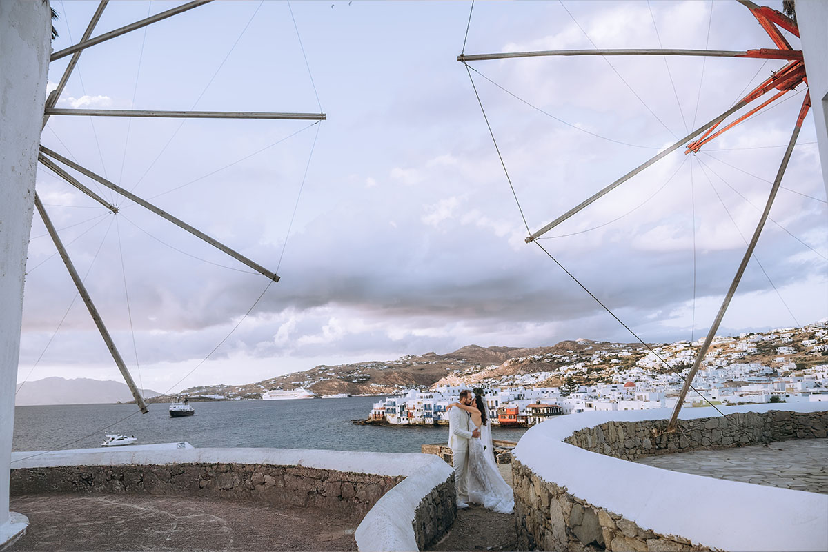 Σάκης & Μαριάνθη - Μύκονος : Real Wedding by Chatzidakis Photography